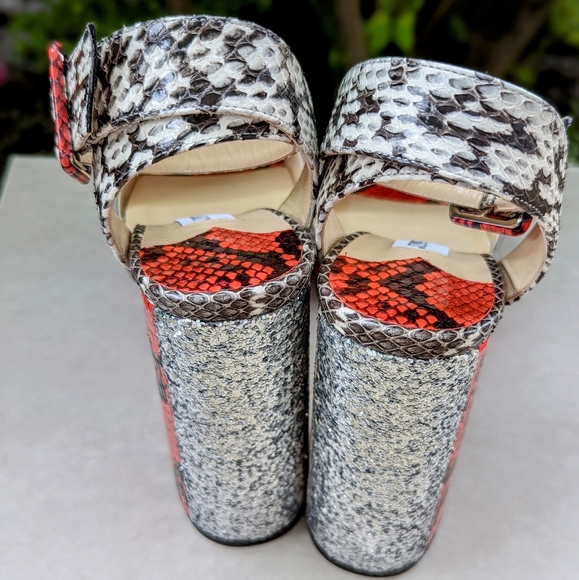 JIMMY CHOO SNAKESKIN PLATFORM! FREE SHIPPING! - Picture 9 of 10